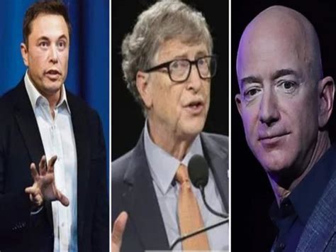 Top Billionaire Elon Musk Jeff Bezos Bernard Arnault Bill Gates Married