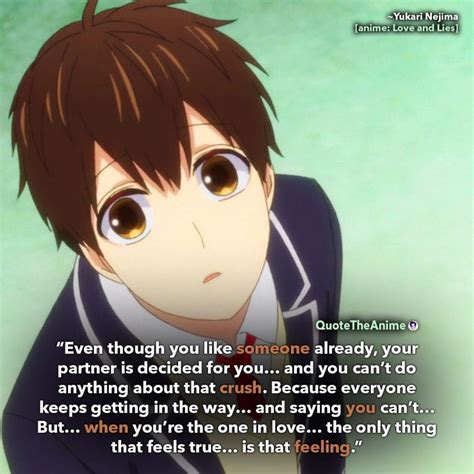 Cute Anime Couple Pics With Quotes 12 Anime Love Quotes Images Qta Sane Yinan