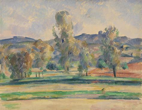 The Barnes Art Collection Autumn Landscape Paysage Dautomne By