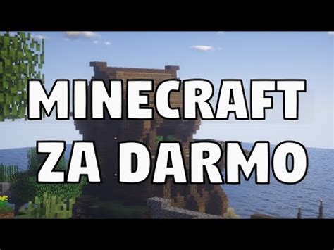 Poradnik Jak Pobra Minecraft Za Darmo Youtube