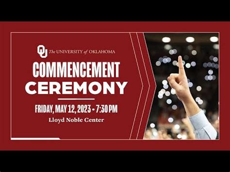 University Of Oklahoma Commencement Ceremony University Of Oklahoma