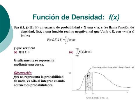 Ppt Variable Aleatoria Continua Principales Distribuciones