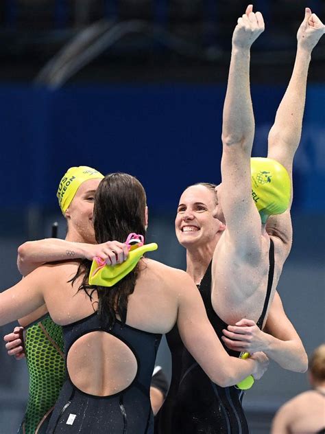 Tokyo Olympics 2021 Video Womens 4x100m Freestyle Final Australia