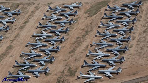 Military Aircraft Graveyard - Davis Monthan Air Force Base - Tucson, AZ ...