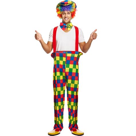 Henbrandt Halloween Fancy Dress Costume Adult Unisex Clown