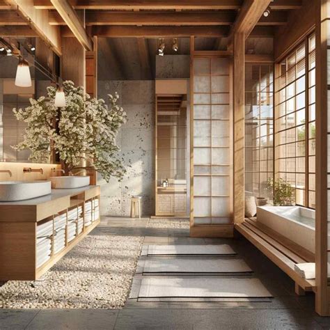 40 Bathroom Designs Explore The Fusion Of Zen And Modernism Concept