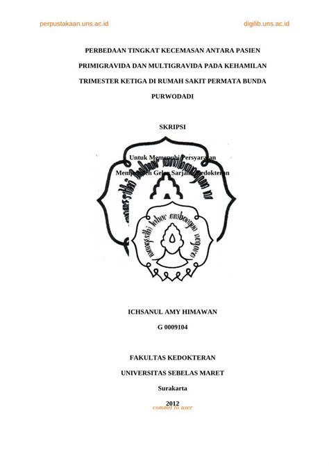 PDF Perpustakaan Uns Ac Id Digilib Uns Ac Id PERBEDAAN TINGKAT