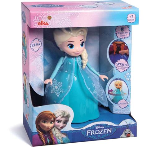 Boneca Mecanismo Frozen Elsa Frases Cm Elka Unidade Submarino