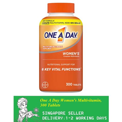 One A Day Womens Multivitamin 300 Tablets Exp 01 2026 Shopee Singapore