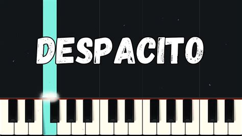 Despacito Luis Fonsi Beginner Piano Tutorial Easy YouTube