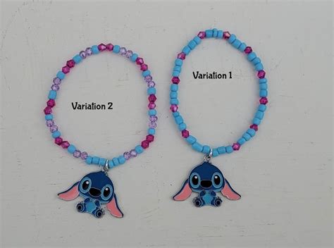 Stitch And Ohana Bracelets Stack Movie Inspired Bracelet Etsy Uk