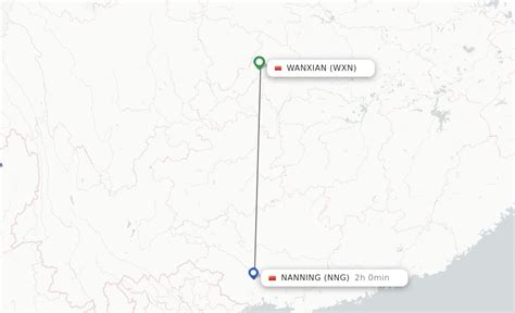 Direct Non Stop Flights From Wanxian To Nanning Schedules