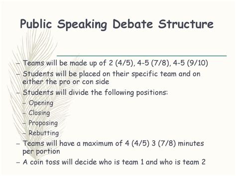 Public Speaking In Debating Ppt Download