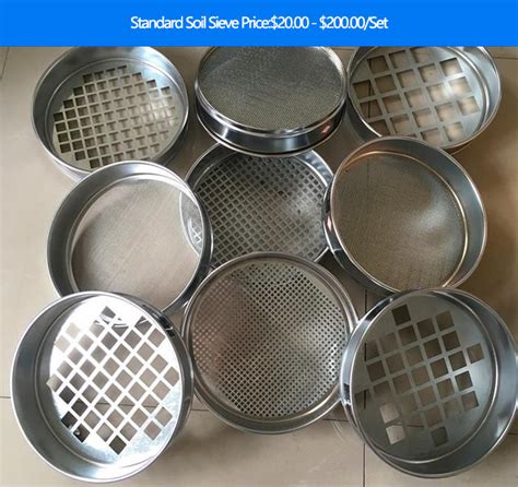 How Much Is A Set Of Standard Soil Sieve Dahan Machinery