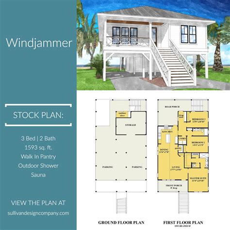 beach home plans 9
