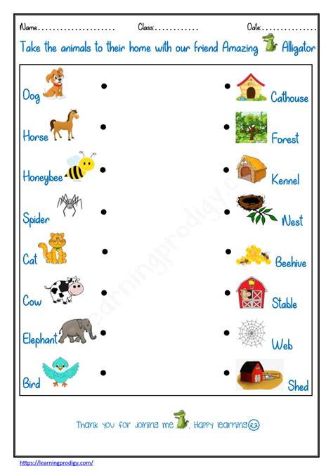 grade 1 animals worksheets k5 learning - animals and their offspring worksheet k5 learning ...