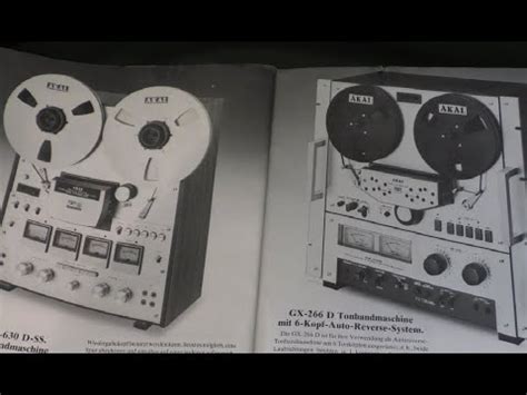 AKAI Catalog From 1979 YouTube