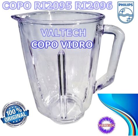 Copo De Vidro Ri Ri Philips Walita Novo Original Parcelamento