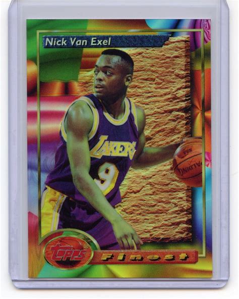 Mavin NICK VAN EXEL 1993 TOPPS FINEST NBA BASKETBALL REFRACTOR ROOKIE