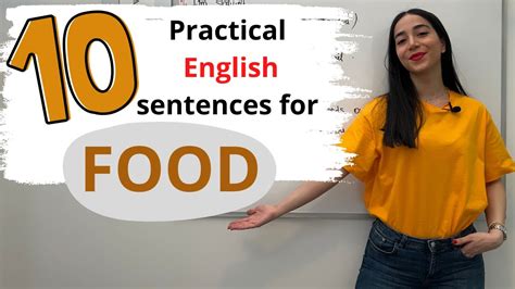 10 Practical Sentences For Food Best Sentence For Food Youtube