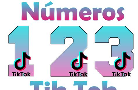 Kits Imprimibles Gratis N Meros De Tik Tok Para Imprimir Gratis