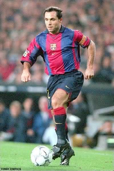 Sergi Barjuán Known As Sergi Was The Left Wing Defender For Fc