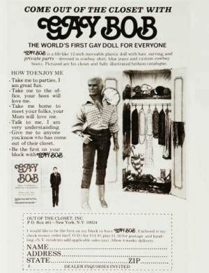Gay Bob The World S First Openly Gay Doll Stepped From The Closet In Flashbak