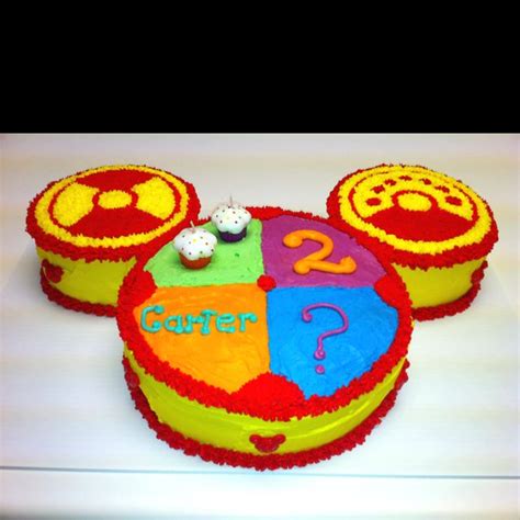 Mickey Mouse Clubhouse Toodles Birthday Cake