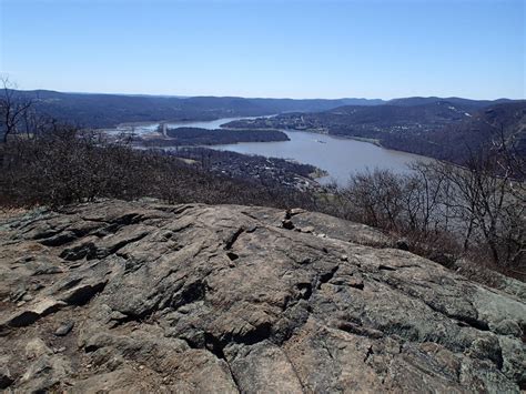 The view of Hudson River looking south.