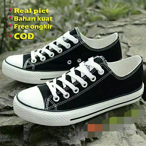 Jual Sepatu Converse Allstar Grade B Bahan 12S Tebal COD Sepatu