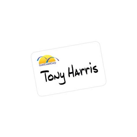 Avery Printable Self Adhesive Name Badges 2 11 32 X 3 3 8 White 100