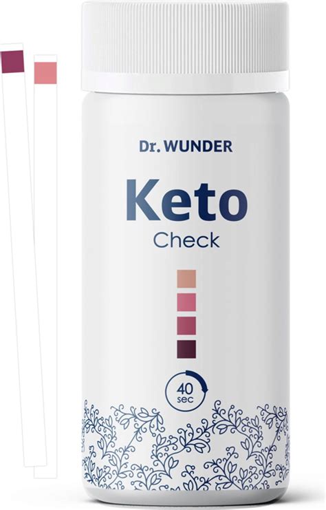 Keto Check Teststreifen St Ck Dr Wunder Vitalabo