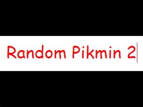 Pikmin 2 Randomizer Overworlds Testing YouTube