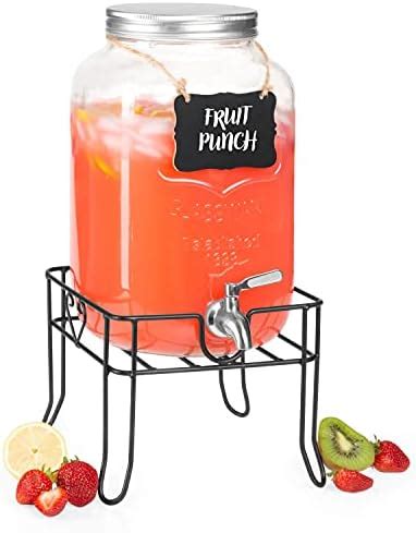 Top Choice 2415 2839 Dispensador De Bebidas Vitrolero Mason Jar De