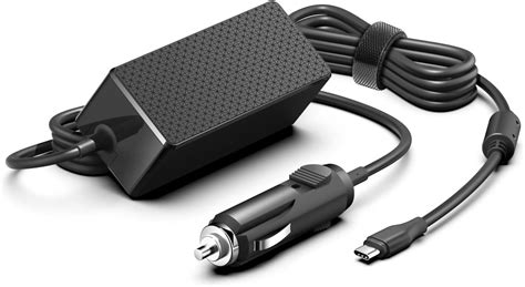 Amazon 100W USB C Laptop Car Charger For Dell HP Lenovo MacBook