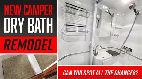 Bathroom Remodel On A New Camper - Truck Camper Magazine