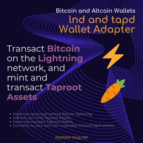 Taproot Assets Now Available Dashed Slug Net