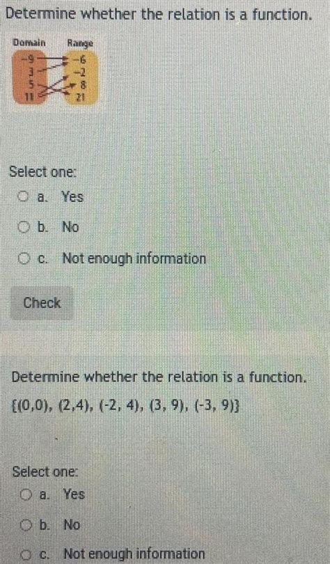 Answered Determine Whether The Relation Is A Function Domain Range 6