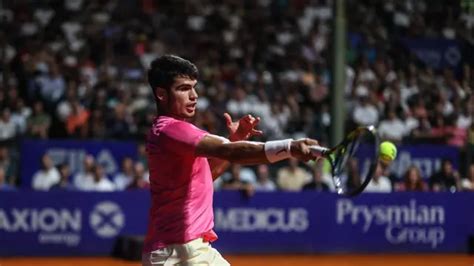 Horario Y Dónde Ver El Debut De Carlos Alcaraz En El Open De Argentina