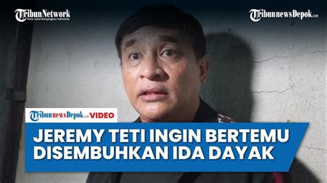 Jeremy Teti Sakit Kronis Ingin Bertemu Ibu Ida Dayak Youtube