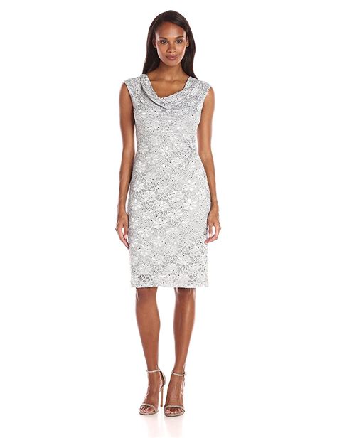 Sparkle In Style With Connected Apparel Women S Sequin Lace Dress