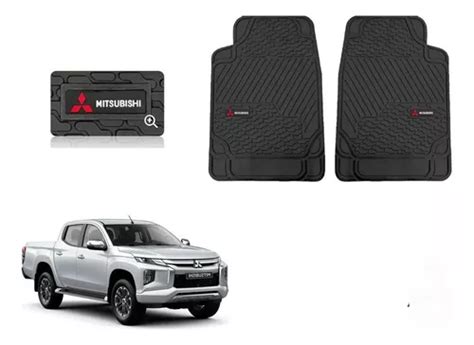 Par Tapetes Delanteros Bt Logo Mitsubishi L A Mercadolibre