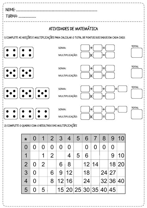 Educar Para A Vida Multiplica O Atividades Para Ano Fundamental