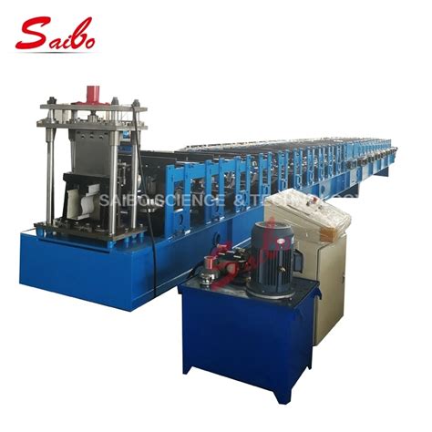 Galvanized Steel Rain Gutter Cold Rolling Forming Machine Roof Rain