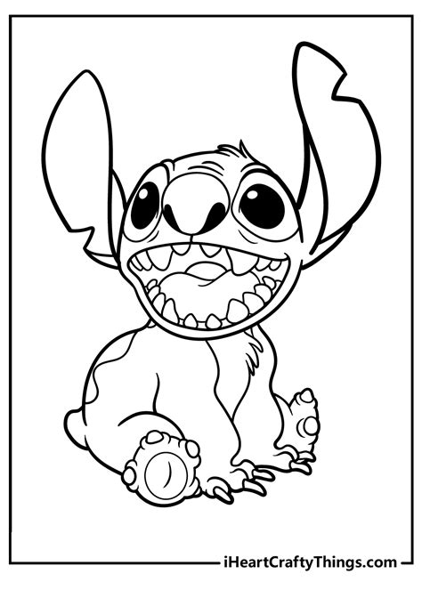 Lilo & Stitch Coloring Pages: Unleash Your Inner Artist with the Ohana