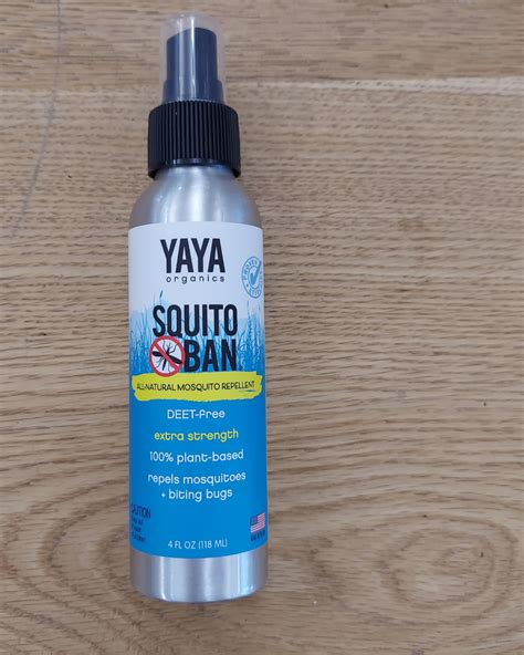 Yaya Squito Ban All Natural Mosquito Repellent Kennedy S Country