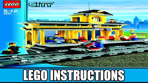 LEGO Instructions City 7997 Train Station YouTube