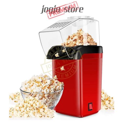 Jual Mesin Elektrik Pembuat Pop Corn Otomatis Oil Free Popcorn Maker