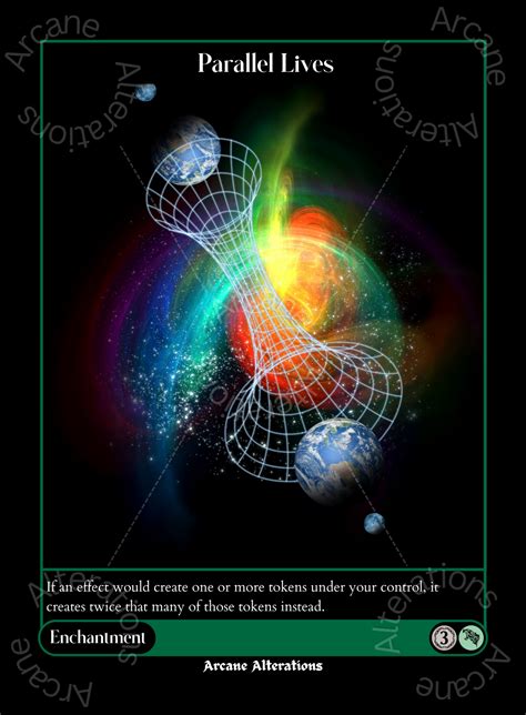 Parallel Lives - High Quality Altered Art Custom Proxy Cards – Arcane