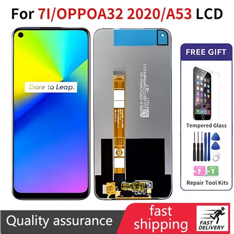 For Realme 7i Oppo A32 2020 Oppo A53 2020 Lcd Touch Screen Glass Digitizer Shopee Philippines